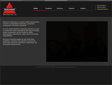 Tablet Screenshot of martinwaycontracting.com